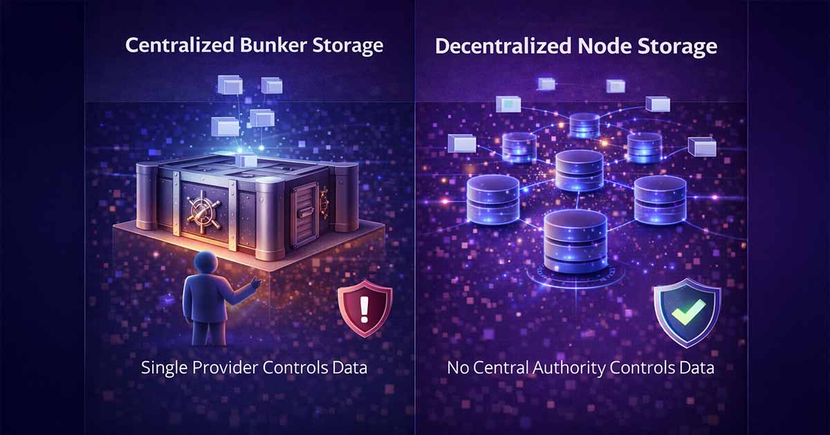 Centralized vs Decentralized Cloud Storage Security
