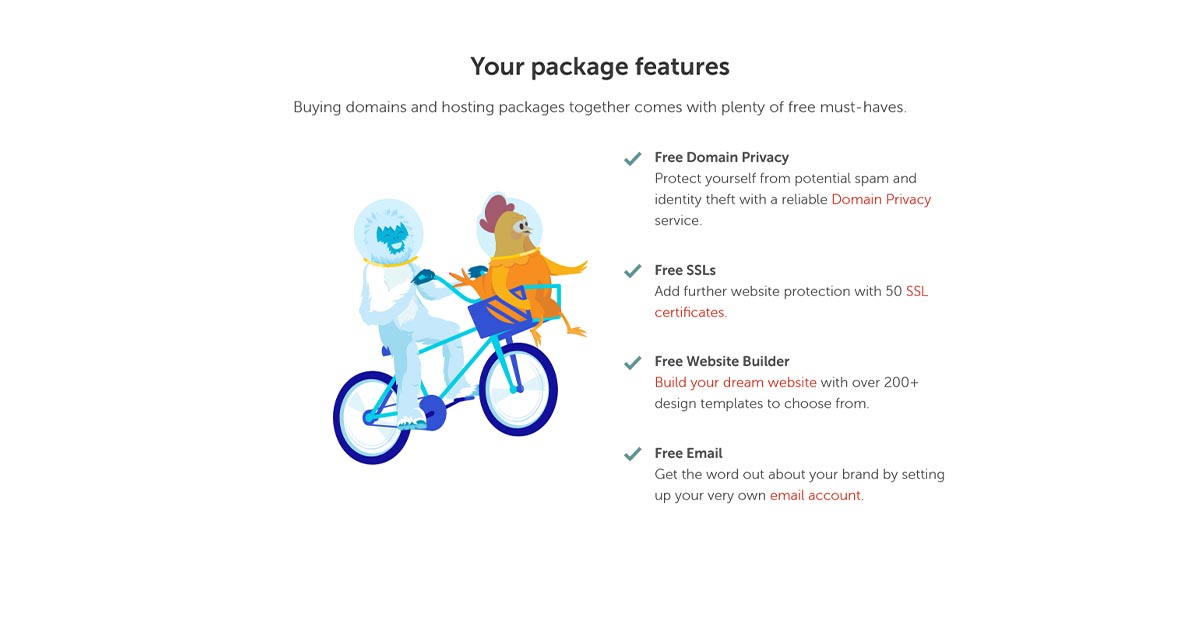 security, email, and website building tools included for free with the Namecheap bundle